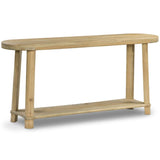 Daley Console Table, Light Natural by Four Hands-Furniture - Accent Tables-High Fashion Home