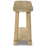 Daley Console Table, Light Natural by Four Hands-Furniture - Accent Tables-High Fashion Home