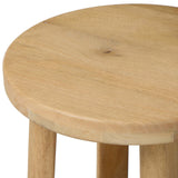 Daley End Table, Light Natural by Four Hands-Furniture - Accent Tables-High Fashion Home