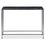 Dalston Cast Glass Console Table, Smoked Black by Four Hands-Furniture - Accent Tables-High Fashion Home