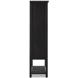Dalton Cabinet, Smoked Black by Four Hands
