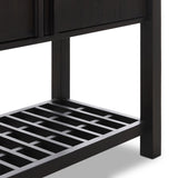 Dalton Cabinet, Smoked Black by Four Hands