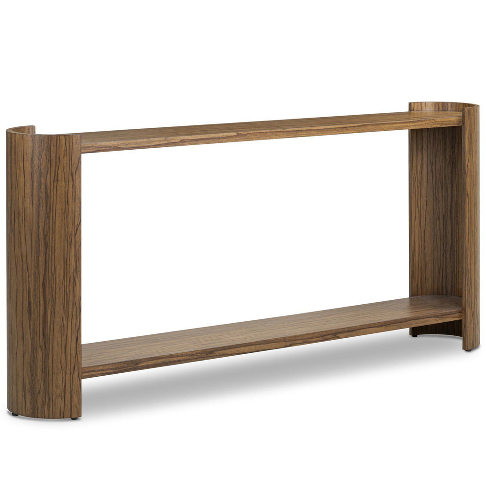 Damari Console Table, Medium Brown by Four Hands-Furniture - Accent Tables-High Fashion Home