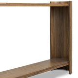 Damari Console Table, Medium Brown by Four Hands-Furniture - Accent Tables-High Fashion Home