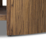 Damari Round Coffee Table, Medium Brown by Four Hands-Furniture - Accent Tables-High Fashion Home