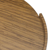 Damari Round Coffee Table, Medium Brown by Four Hands-Furniture - Accent Tables-High Fashion Home