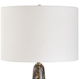 Dames Table Lamp, Black/Gold-Lighting-High Fashion Home