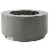 Damian Outdoor Fire Table, Pewter-Furniture - Outdoor-High Fashion Home