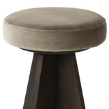 Damon Swivel Bar & Counter Stool, Sapphire Khaki-Furniture - Dining-High Fashion Home