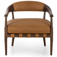 Dane Leather Chair, Cognac