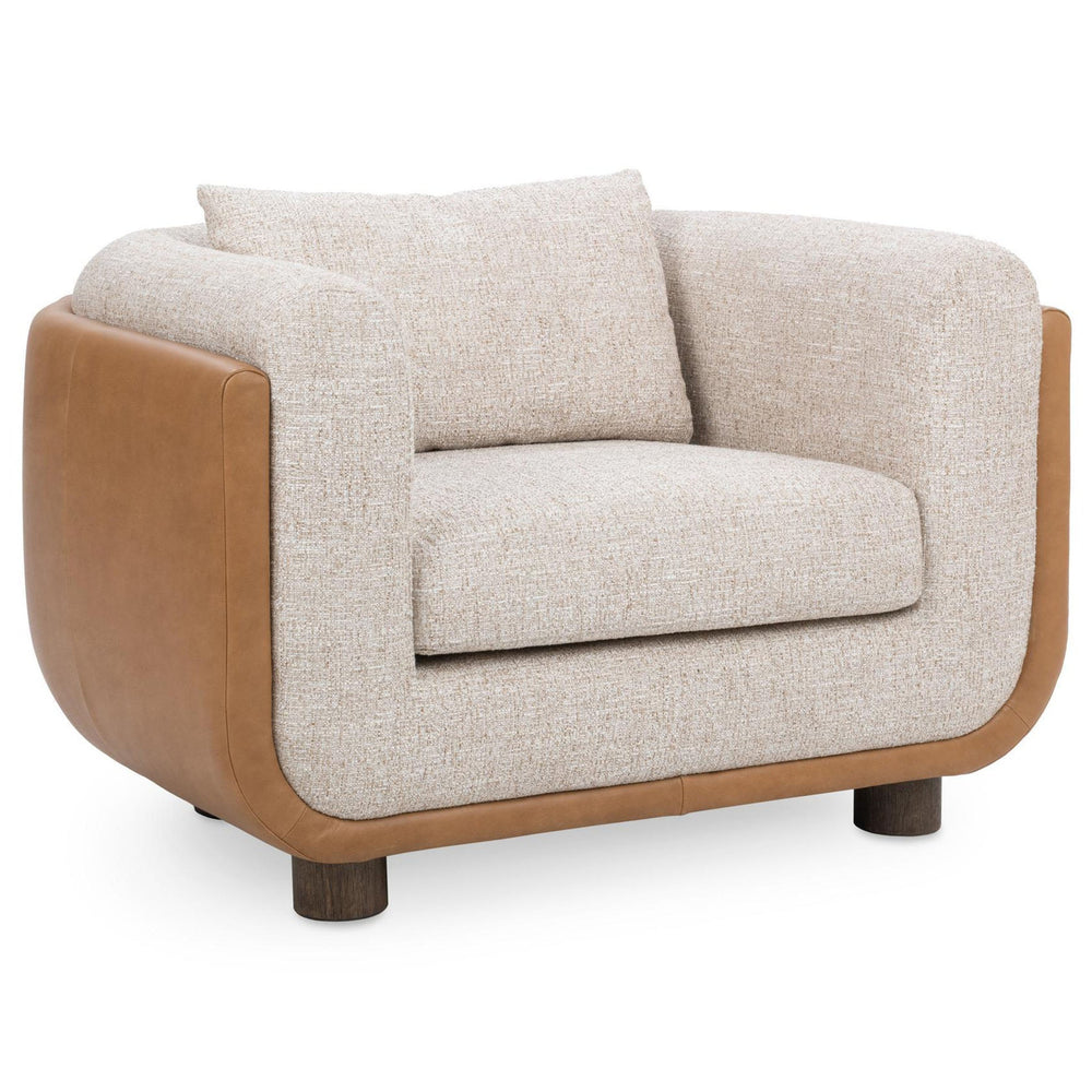 Dania Accent Chair, Latte-Furniture - Chairs-High Fashion Home
