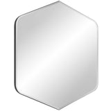 Daphne Mirror, Black-Accessories-High Fashion Home