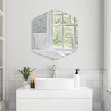 Daphne Mirror, Black-Accessories-High Fashion Home