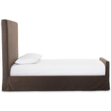 Daphne Slipcover Bed, Savoy Coffee by Four Hands