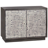 Dapple 2 Door Cabinet, Grey-Furniture - Storage-High Fashion Home