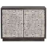 Dapple 2 Door Cabinet, Grey-Furniture - Storage-High Fashion Home