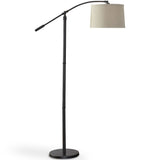 Darcy Floor Lamp, Matte Black-Lighting-High Fashion Home