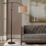 Darcy Floor Lamp, Matte Black-Lighting-High Fashion Home