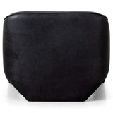 Daria Leather Chair, Eucapel Black