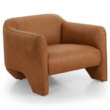 Daria Leather Chair, Eucapel Cognac
