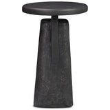 Daro Outdoor End Table, Charcoal by Four Hands-Furniture - Outdoor-High Fashion Home