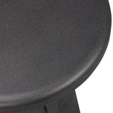 Daro Outdoor End Table, Charcoal by Four Hands-Furniture - Outdoor-High Fashion Home