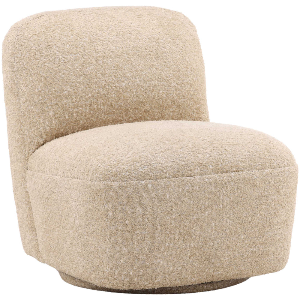 Darrel Swivel Chair, Sand