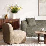 Darrel Swivel Chair, Sand