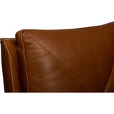 Daryl Swivel Office Chair, Oil Buffalo Camel