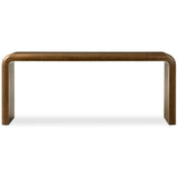 Daven Console Table, Rye Medium Burl by Four Hands-Furniture - Accent Tables-High Fashion Home