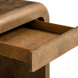 Daven Desk, Rye Medium Burl by Four Hands-Furniture - Office-High Fashion Home