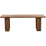 Daven Outdoor Dining Table, Natural