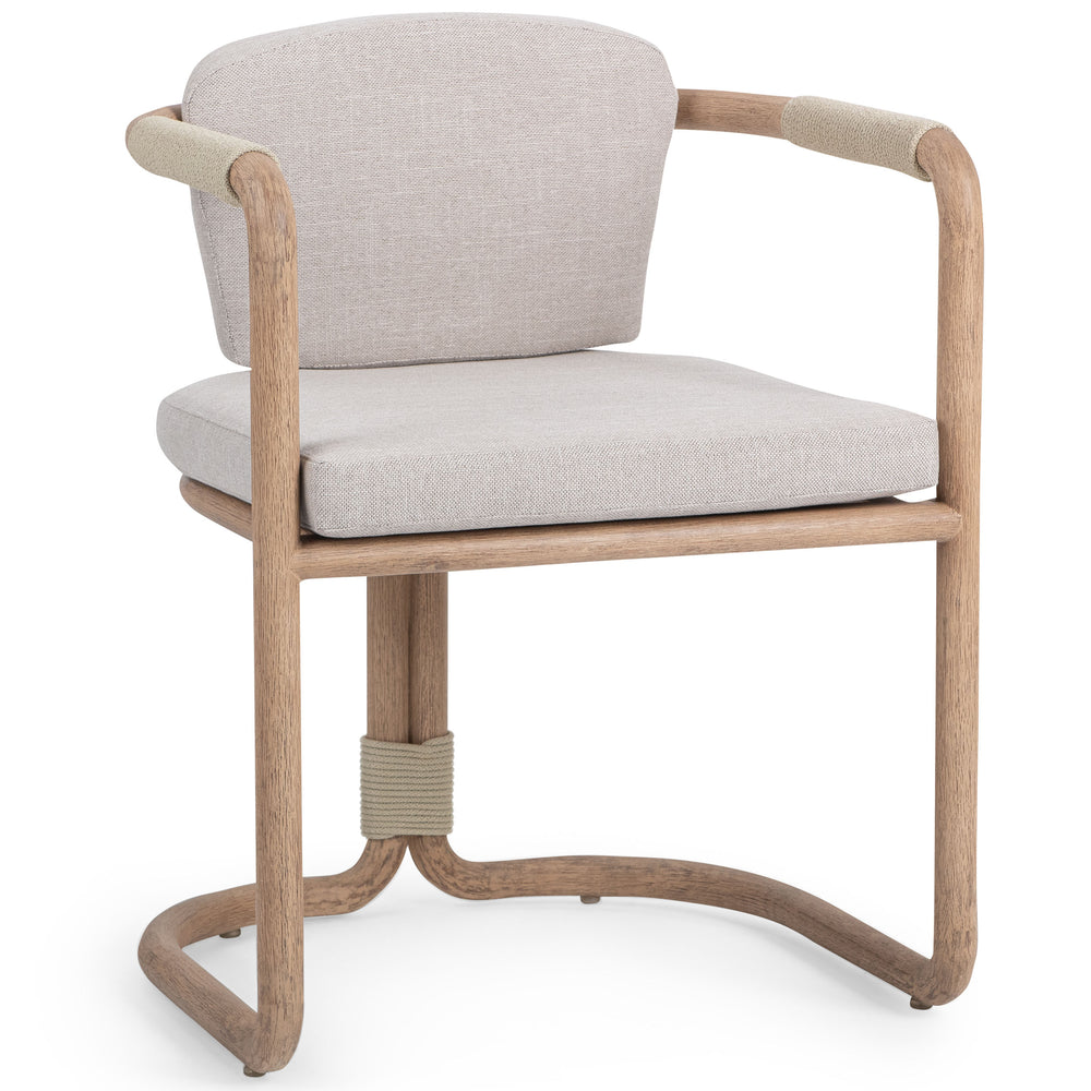 Dawson Outdoor Armchair, Butterscotch-Furniture - Outdoor-High Fashion Home