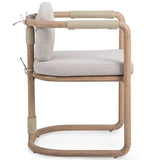 Dawson Outdoor Armchair, Butterscotch-Furniture - Outdoor-High Fashion Home