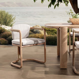 Dawson Outdoor Armchair, Butterscotch-Furniture - Outdoor-High Fashion Home