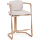 Dawson Outdoor Counter Stool, Butterscotch-Furniture - Outdoor-High Fashion Home