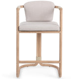 Dawson Outdoor Counter Stool, Butterscotch-Furniture - Outdoor-High Fashion Home