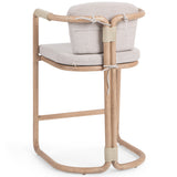 Dawson Outdoor Counter Stool, Butterscotch-Furniture - Outdoor-High Fashion Home