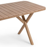 Dawson Outdoor Counter Table, Butterscotch-Furniture - Outdoor-High Fashion Home