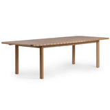 Dawson Outdoor Extendable Dining Table, Butterscotch-Furniture - Outdoor-High Fashion Home