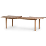 Dawson Outdoor Extendable Dining Table, Butterscotch-Furniture - Outdoor-High Fashion Home
