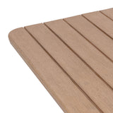 Dawson Outdoor Extendable Dining Table, Butterscotch-Furniture - Outdoor-High Fashion Home