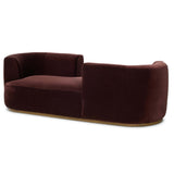 Deandra Tete A Tete Chaise by Four Hands
