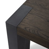 Deaven Rectangular Dining Table, Dark Wood