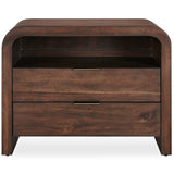 Decatur Side Table, Dark Walnut