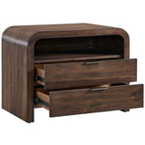 Decatur Side Table, Dark Walnut