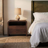 Decatur Side Table, Dark Walnut