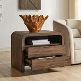 Decatur Side Table, Dark Walnut