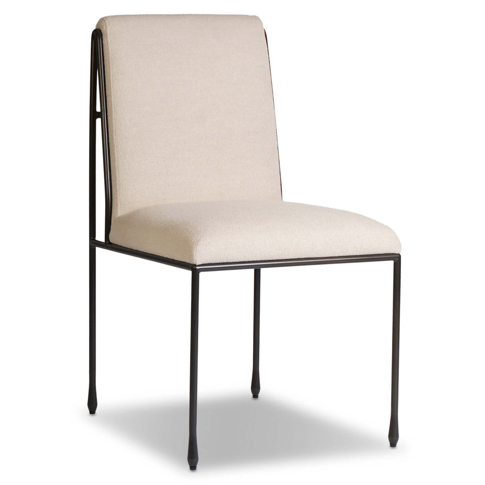 Decker Dining Chair, Wayfarer Snow, Set of 2 by Four Hands-Furniture - Dining-High Fashion Home