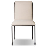 Decker Dining Chair, Wayfarer Snow, Set of 2 by Four Hands-Furniture - Dining-High Fashion Home